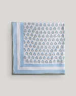 Neel Grove Flat Bedsheet with Two Pillow Covers, hand block printed – view 3