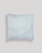 Pink Chowk Bazaar Quilted Cushion Cover, hand block printed – view 3