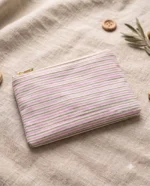 Arth Linen Zip Pouch